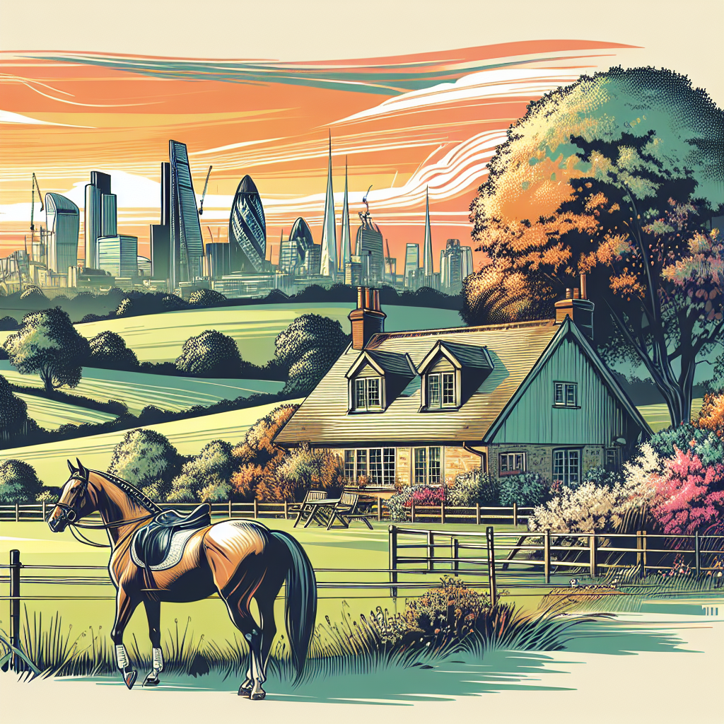Finding The Perfect Equestrian Living Near London- just horse riders