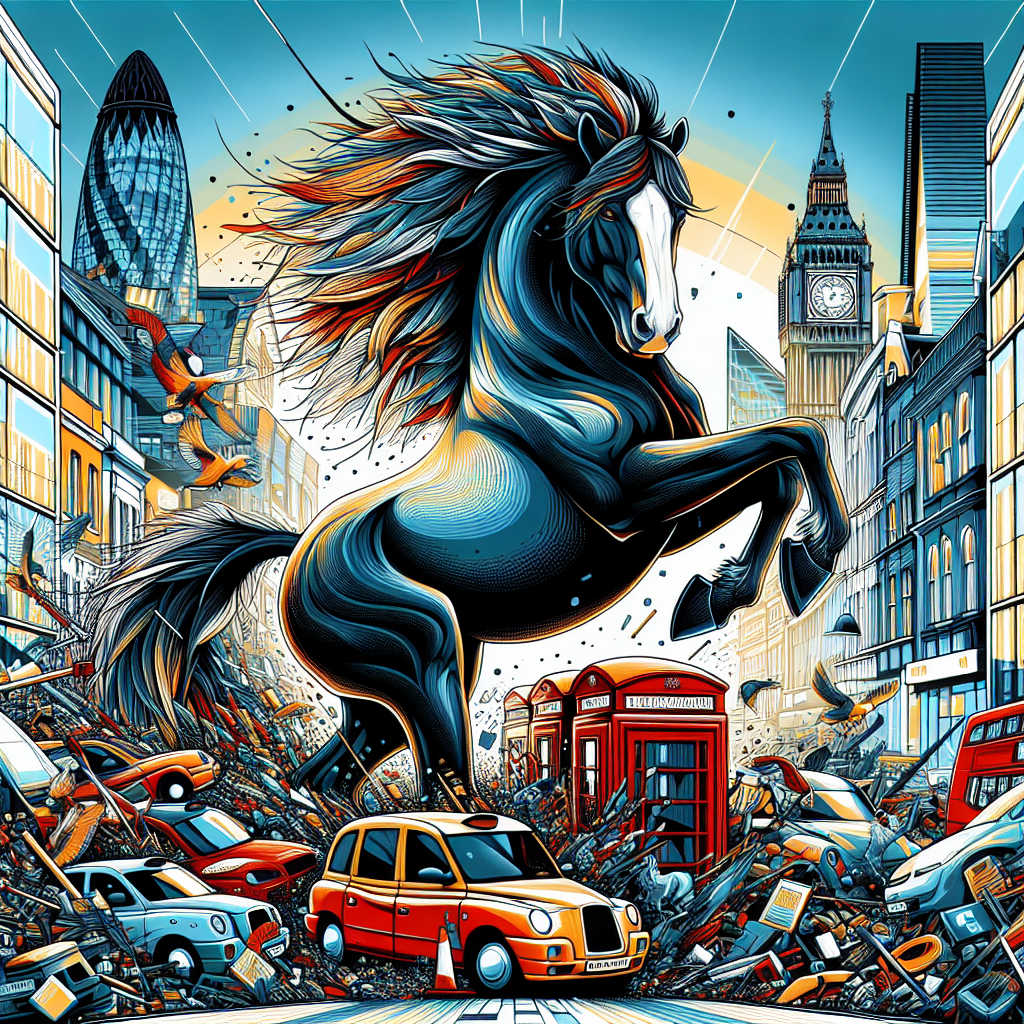 Navigating the Urban Jungle: The Unique Challenges and Resilience of London's Military Horses- just horse riders