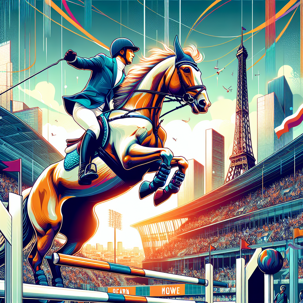 Thrilling Upsets and Triumphant Comebacks in the Paris 2024 Olympic Showjumping Qualifiers- just horse riders
