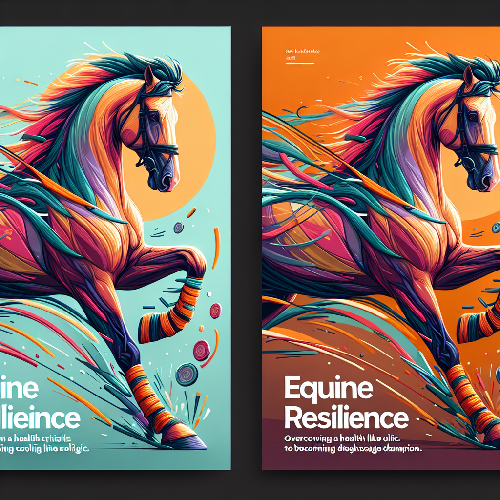 A Triumph of Equine Resilience From Colic Crisis to Dressage Champion- just horse riders