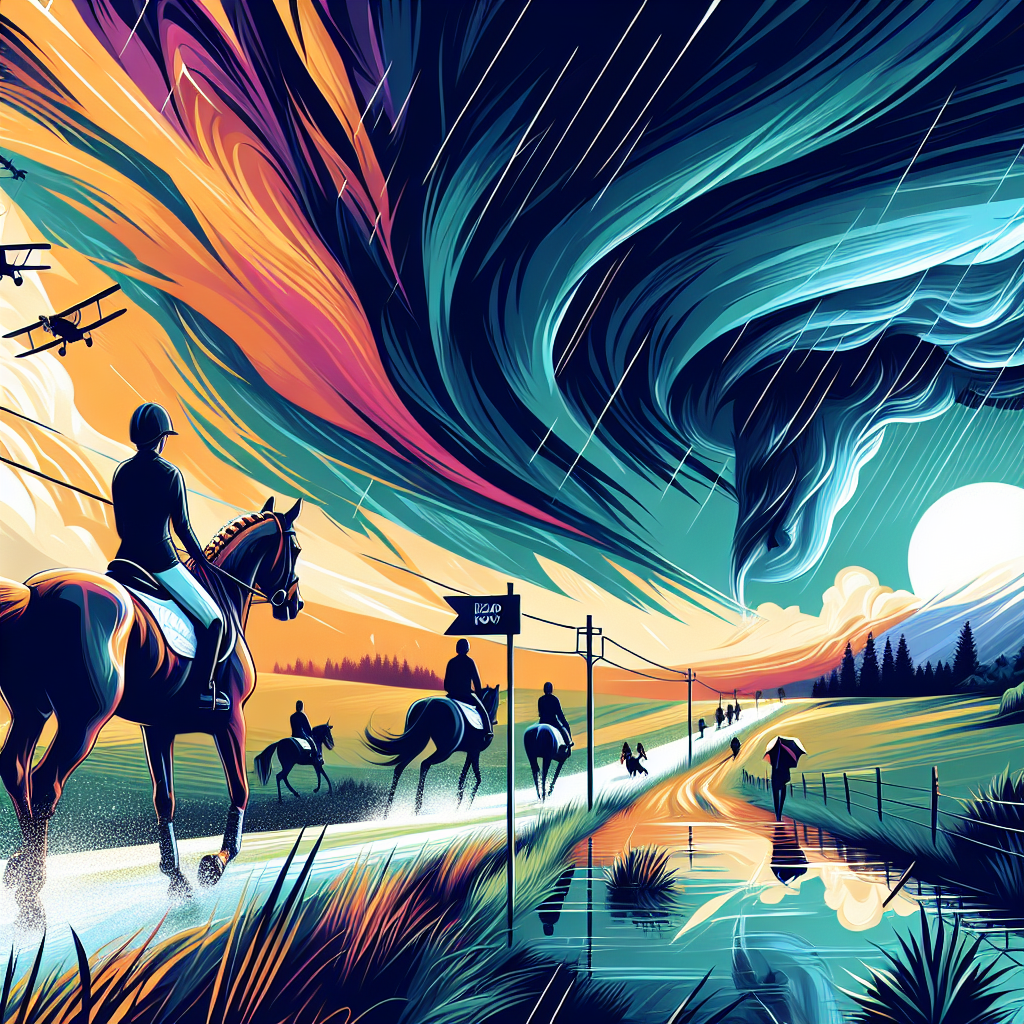 Storm Éowyn's Impact On Equestrian Events: Navigating Weather Challenges And Community Resilience- just horse riders