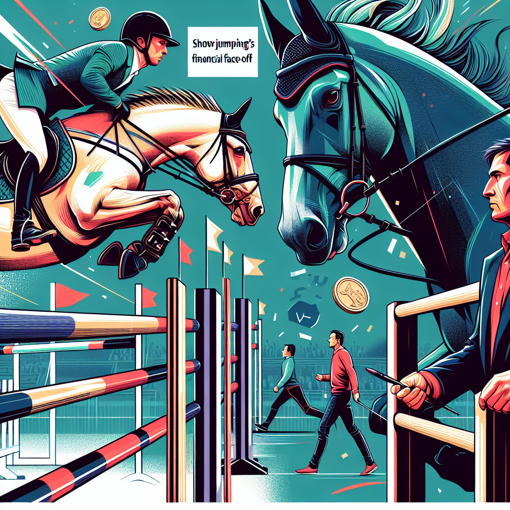 Show Jumping's Financial Face-off: Sport Versus Hobby Debate and the Fight for Fair Play- just horse riders