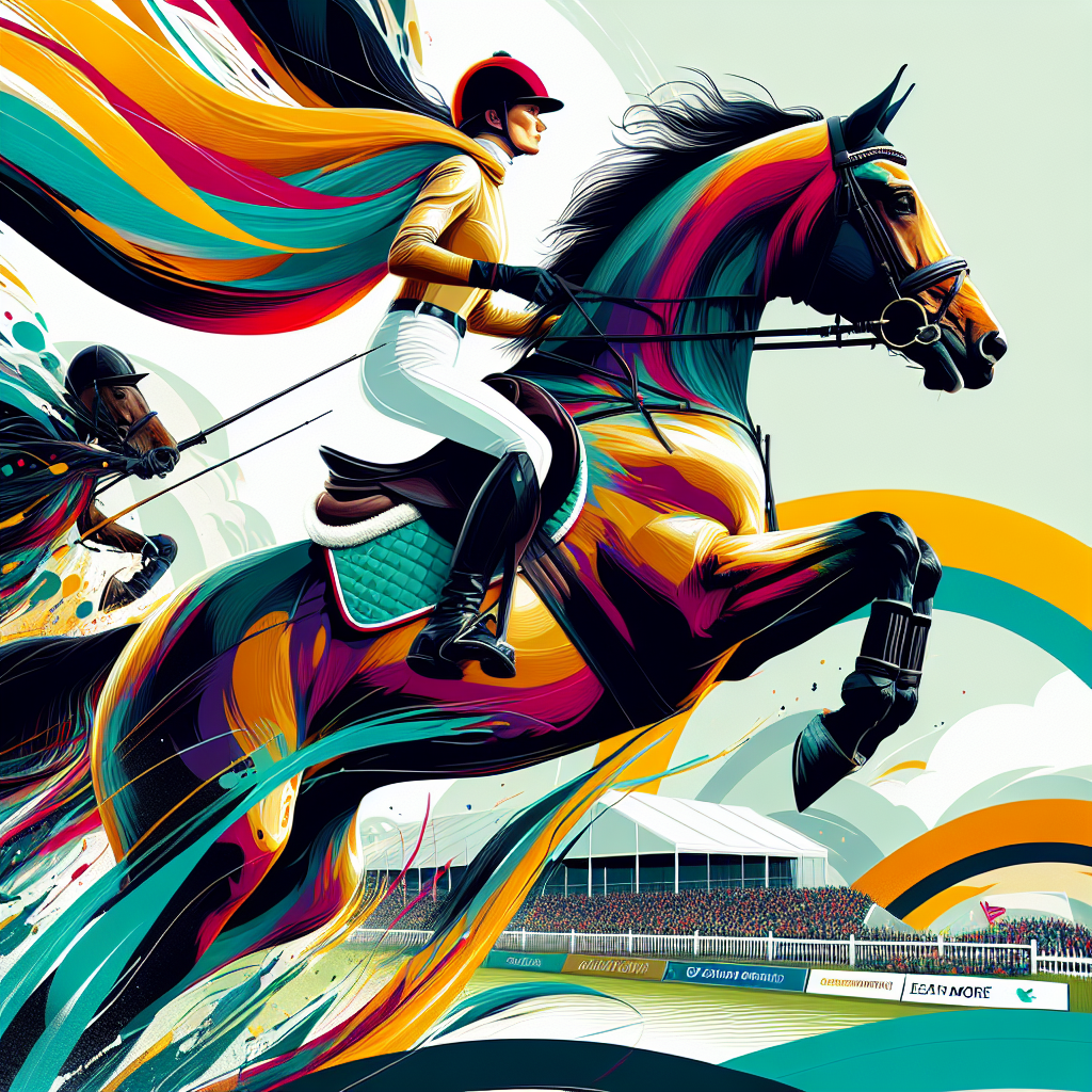 Debutante Monica Spencer And Ex-Racehorse Artist Triumph At Burghley Horse Trials- just horse riders