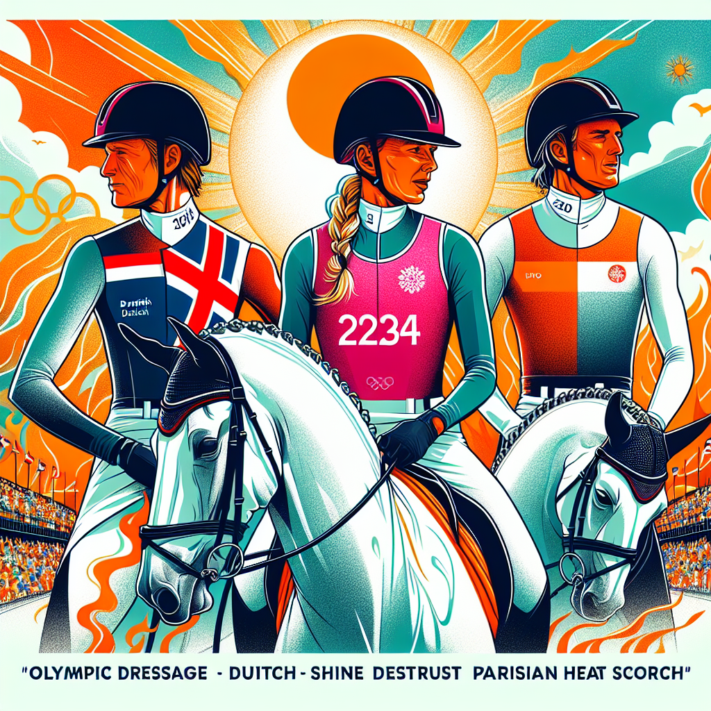 Olympic Dressage 2024: Danish, Dutch, and Austrian Riders Shine Despite Parisian Heat Scorch- just horse riders