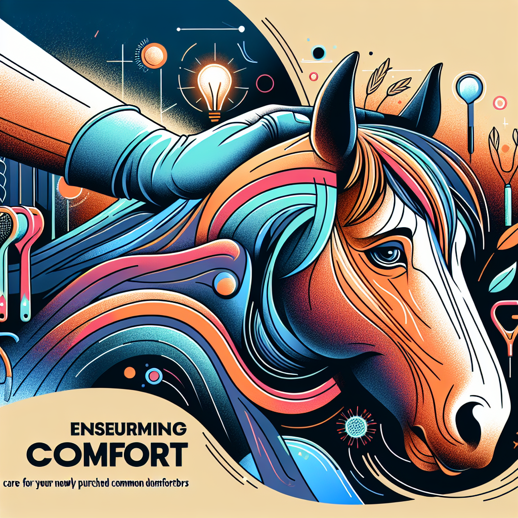 Ensuring Comfort: How to Care for Your Newly Purchased Horse and Address Common Discomforts- just horse riders