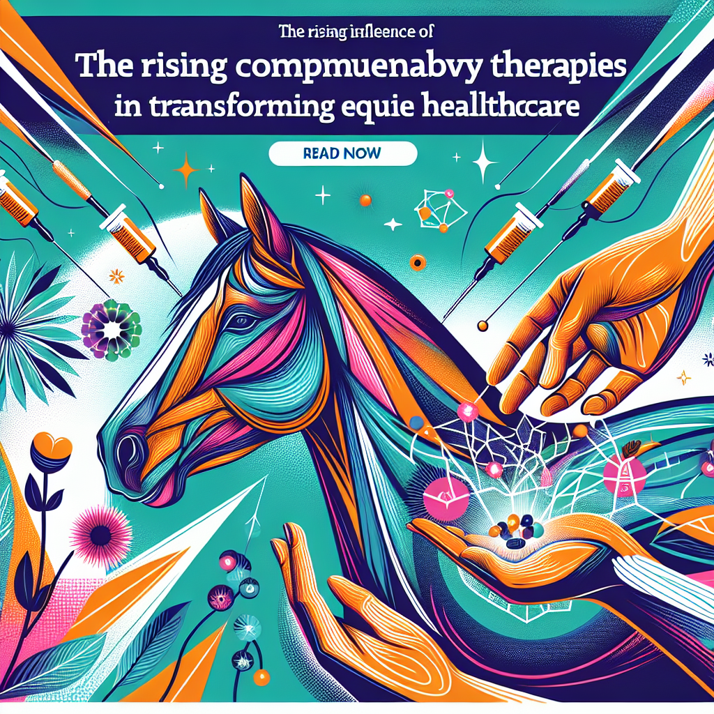 The Rising Influence Of Complementary Therapies In Transforming Equine Healthcare- just horse riders