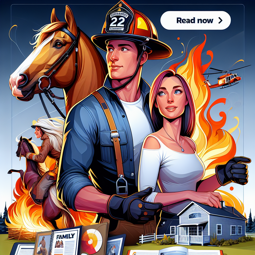 Celebrating Family and Equestrian Spirit With Equine Fireman Sam and His Bonfire Sister- just horse riders
