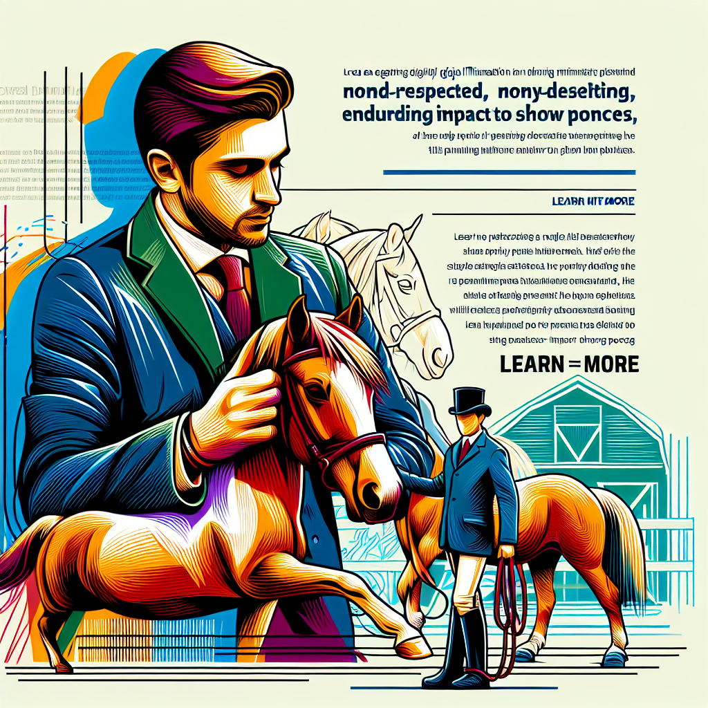 Honoring Mike Hannigan: The Enduring Impact of a Beloved Equestrian Steward and His Unique Approach to Show Pony Events- just horse riders
