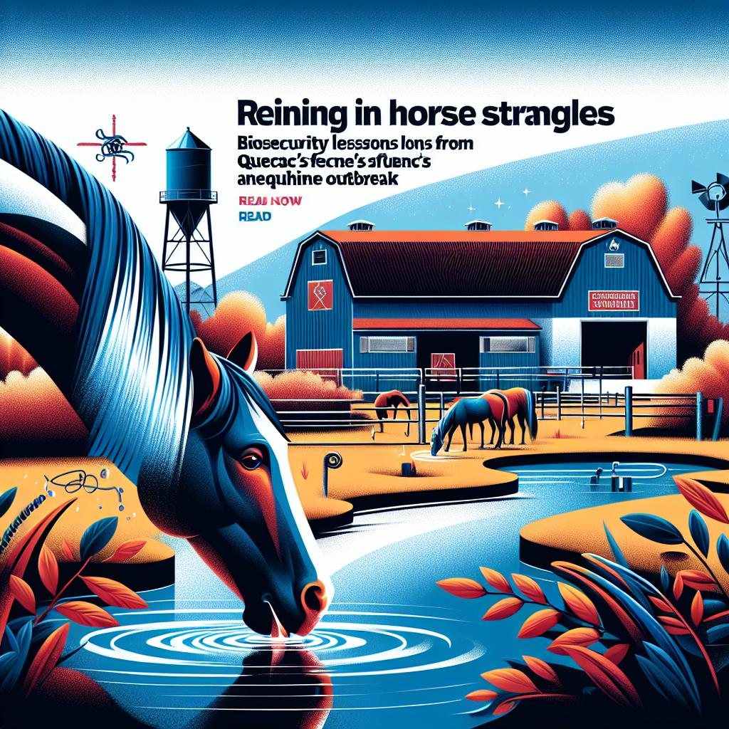 Reining in Horse Strangles: Biosecurity Lessons from Quebec's Equine Outbreak- just horse riders