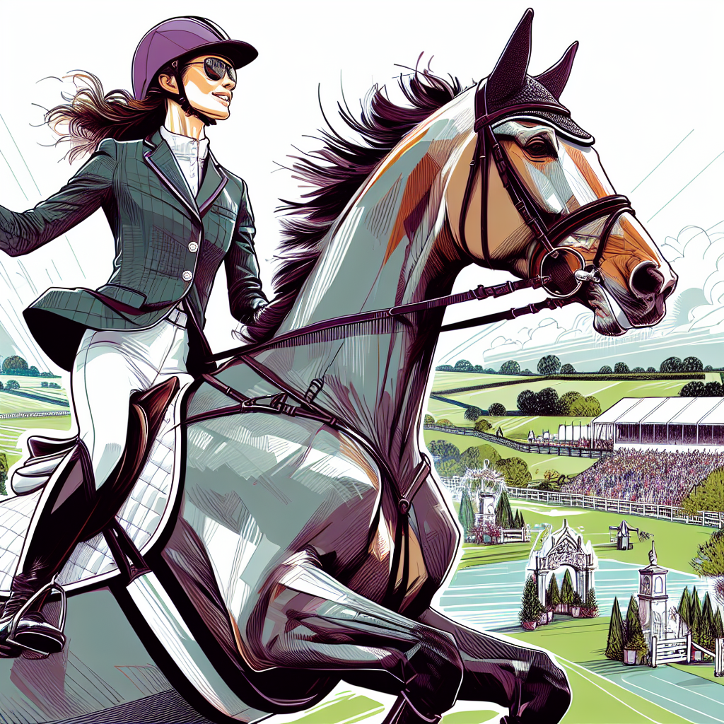 A Triumph at Burghley: Piggy March and Vanir Kamira's Unforgettable Victory- just horse riders