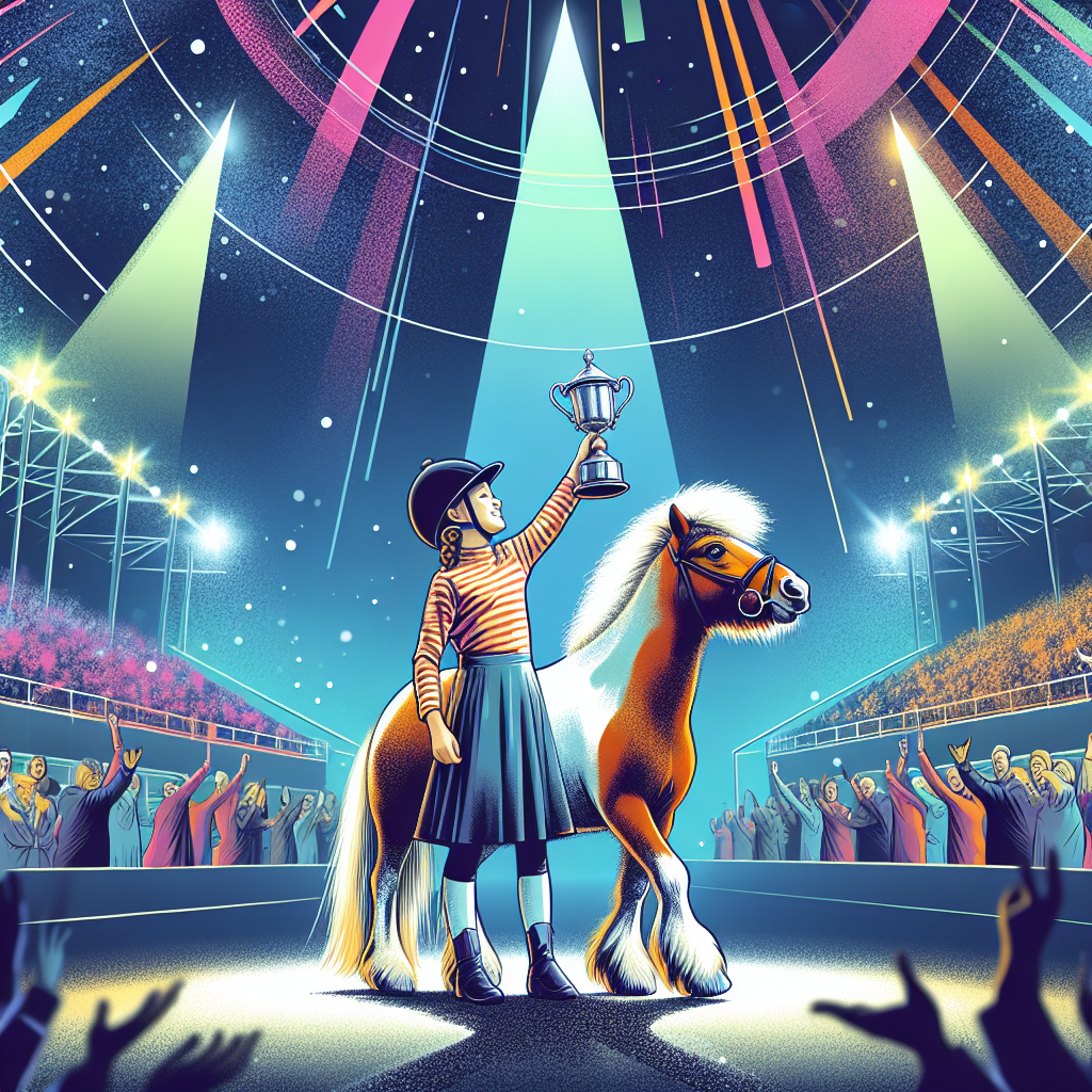 Welsh Pony Ozzie and Young Rider Maisie Triumph at Horse of the Year Show 2024- just horse riders