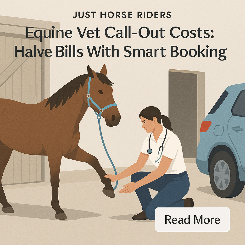 Equine Vet Call-Out Costs: Halve Bills With Smart Booking- just horse riders