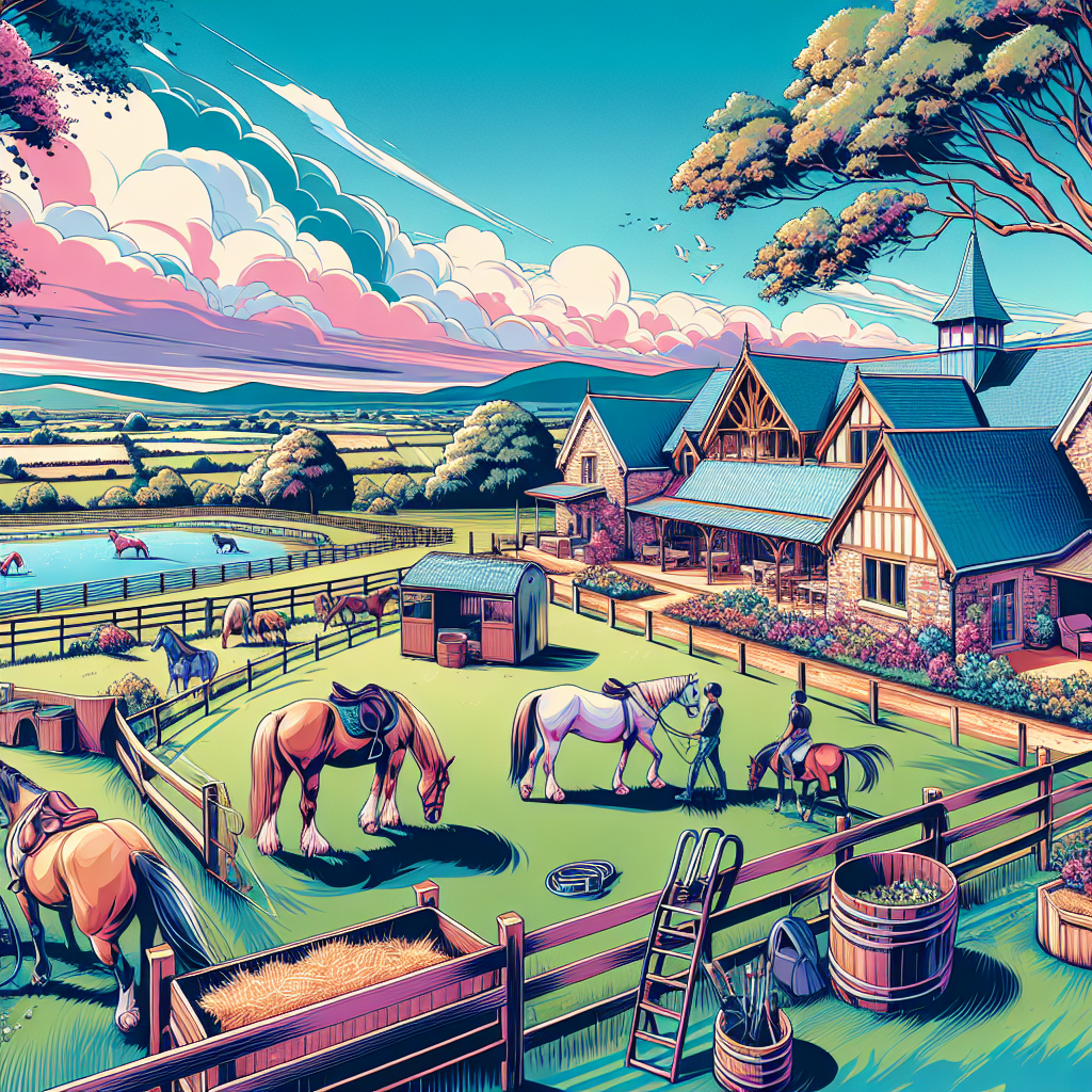 Experience the Equestrian Dream at Manor Farm: An Idyllic Equine Retreat in the Heart of West Wales- just horse riders