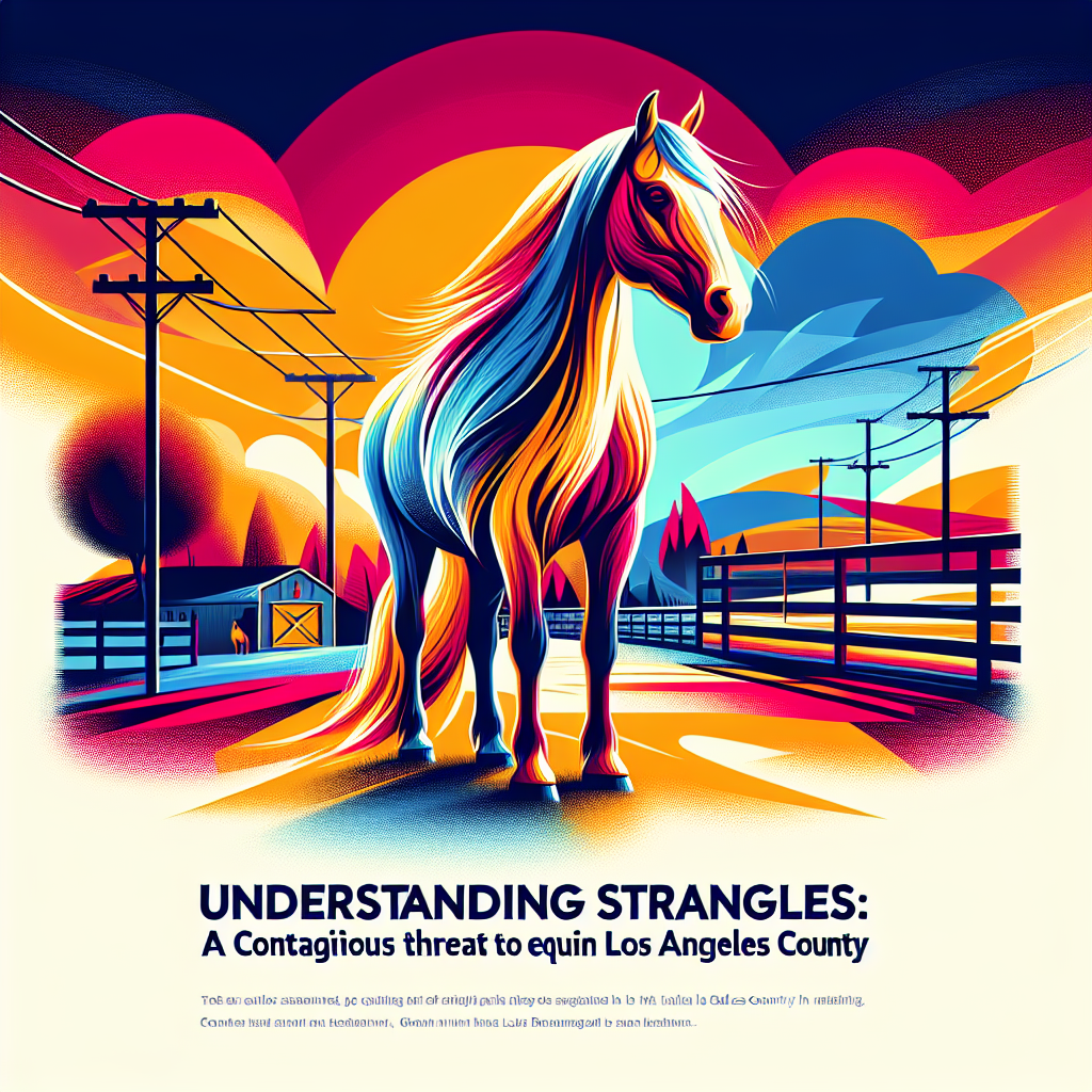 Understanding Strangles A Contagious Threat To Equine Health In Los Angeles County- just horse riders