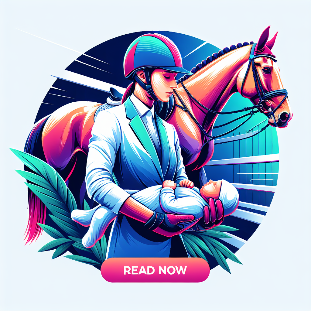 Event Riders Lissa Green and Giorgio Audino Welcomes Newborn, Balances Eventing Career and Parenthood- just horse riders