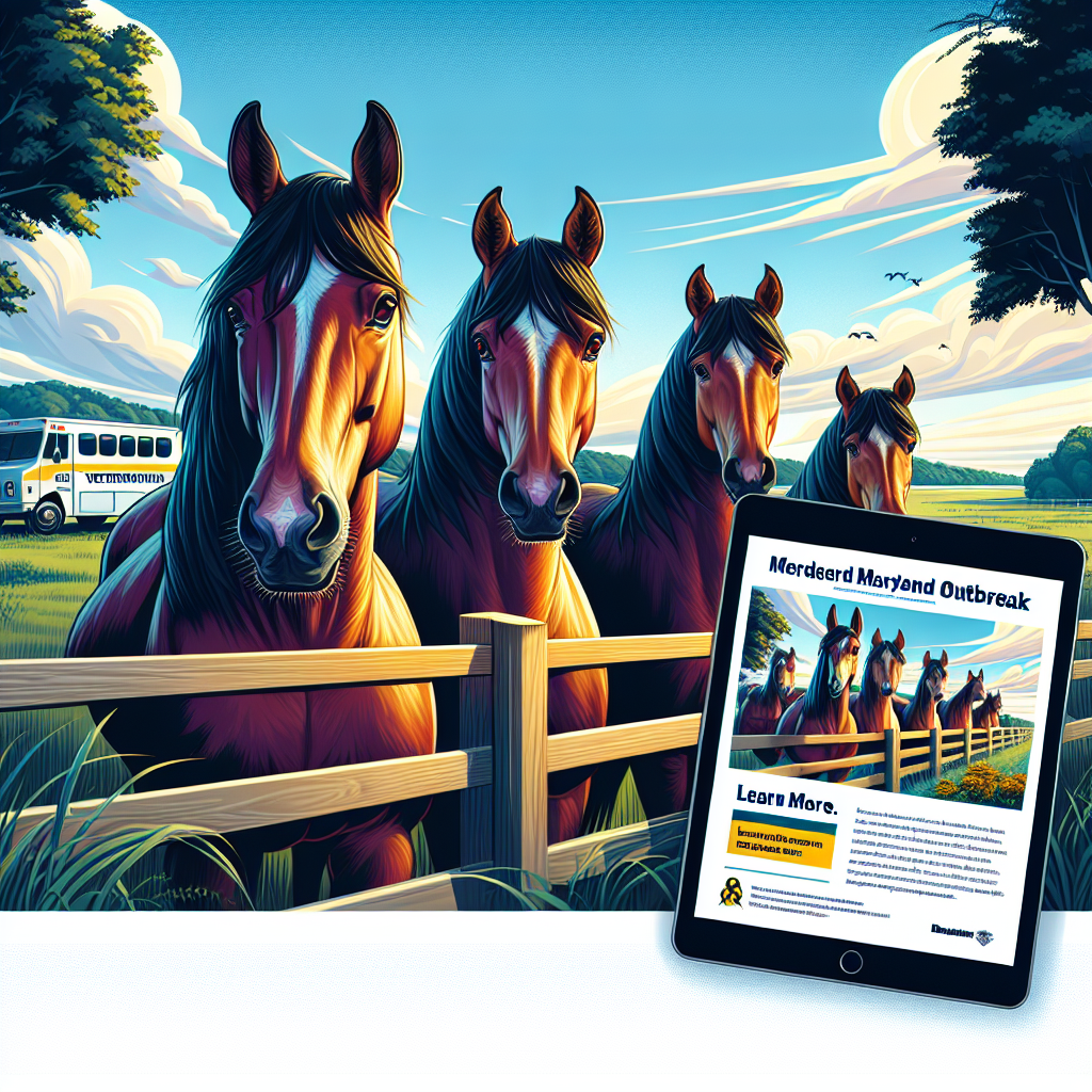 Understanding The Strangles Outbreak In Maryland's Equine Community- just horse riders