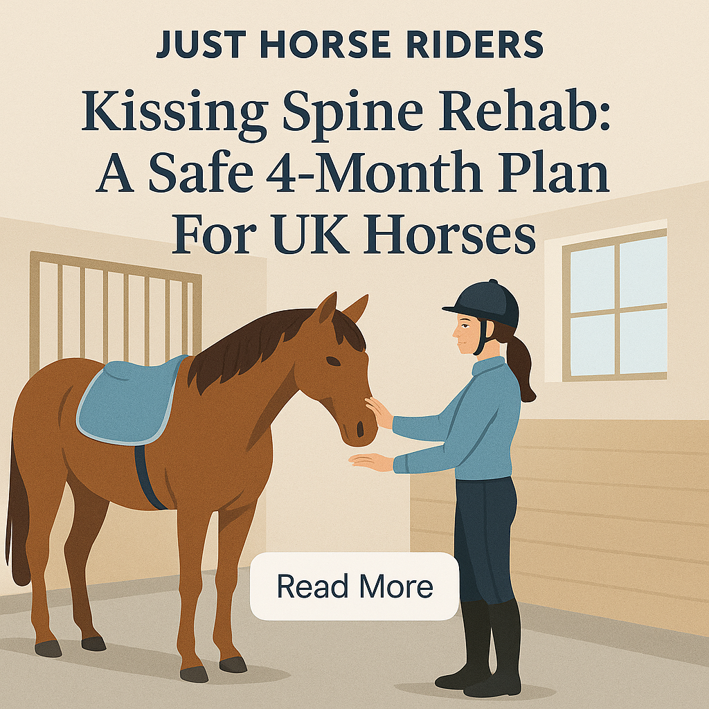 Kissing Spine Rehab: A Safe 4-Month Plan For UK Horses- just horse riders