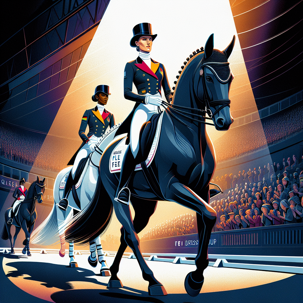 Belgian Brilliance Graces FEI Dressage World Cup 2024: The Staggering Rise of Flore de Winne and Larissa Pauluis- just horse riders