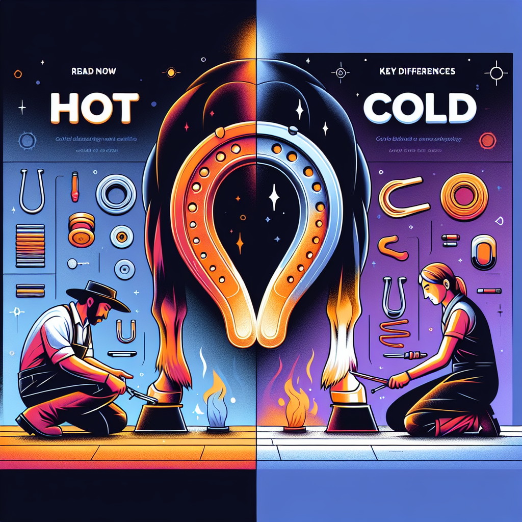 Deciphering Horse Shoeing: Key Differences Between Hot and Cold Techniques- just horse riders