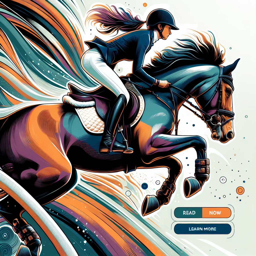 Emilie Conter's Meteoric Rise In Equestrian Show Jumping- just horse riders