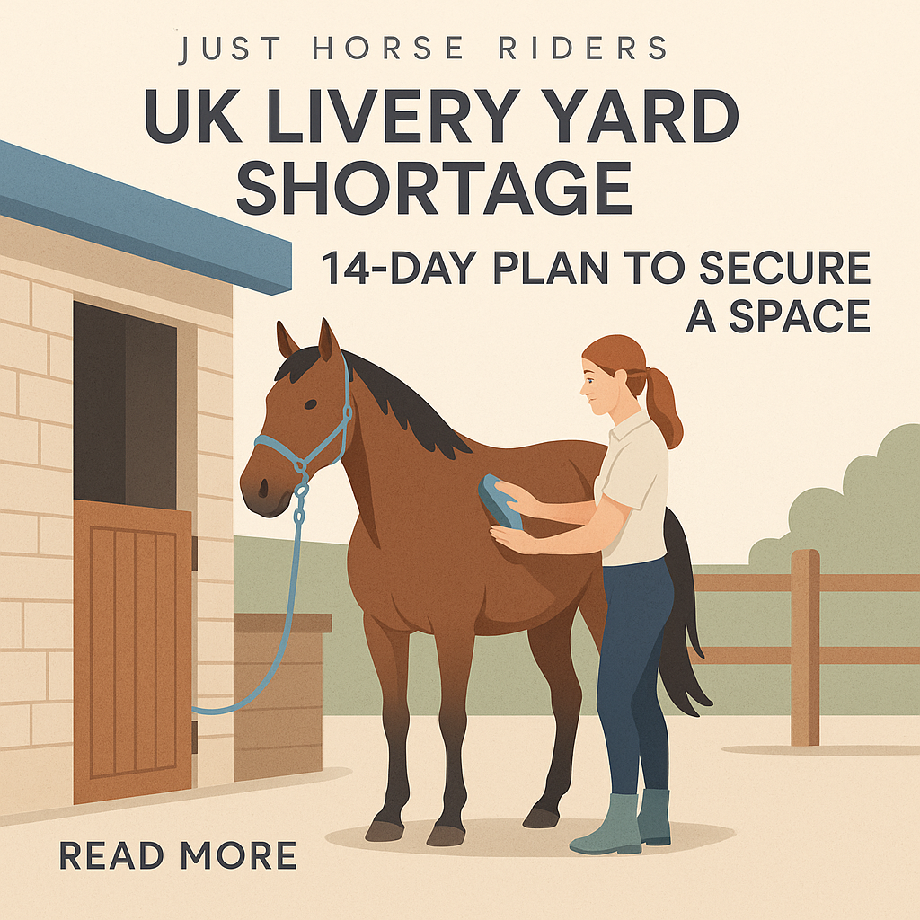 UK Livery Yard Shortage: 14-Day Plan To Secure A Space- just horse riders