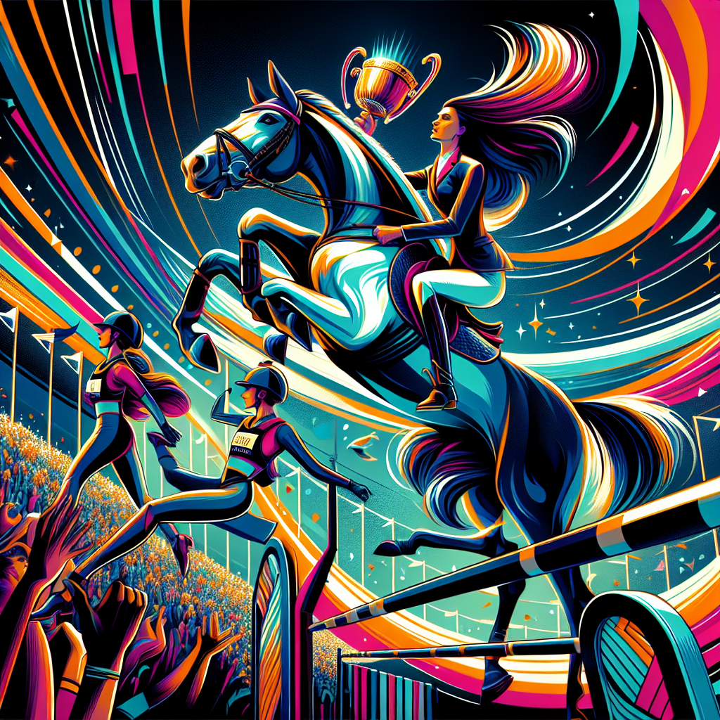 Women Triumph in Equestrian Sports: Cannes Stars Claim Victory in Monaco to Lead Championship- just horse riders