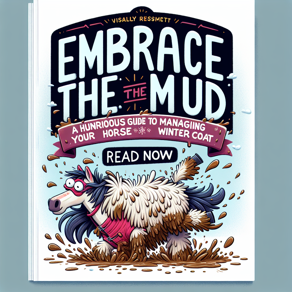 Embrace the Mud: A Humorous Guide to Managing Your Horse's Winter Coat- just horse riders