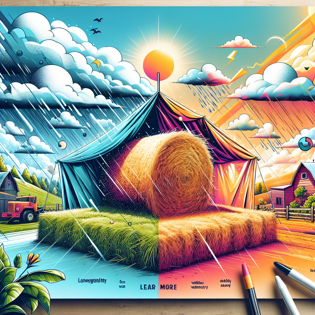 Choosing the Right Hay Tarp: Essential Tips for Weatherproof Protection and Longevity- just horse riders