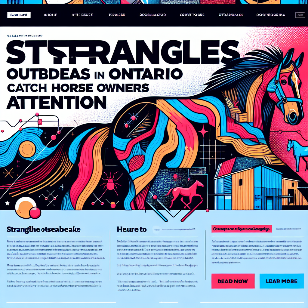 Strangles Outbreaks In Ontario Catch Horse Owners' Attention- just horse riders