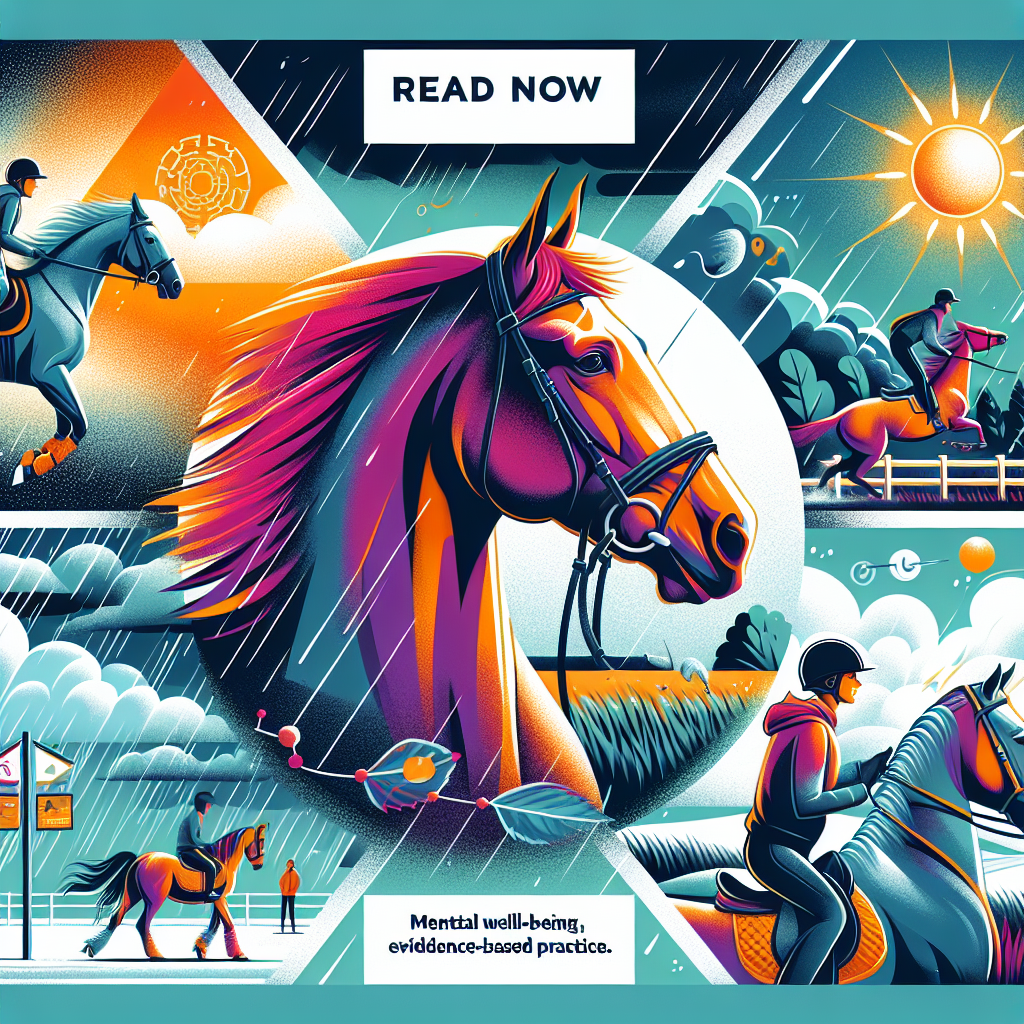 Embracing Seasonal Changes in Equestrian Care: A Guide to Cross-Training, Mental Well-Being, and Evidence-Based Practices- just horse riders