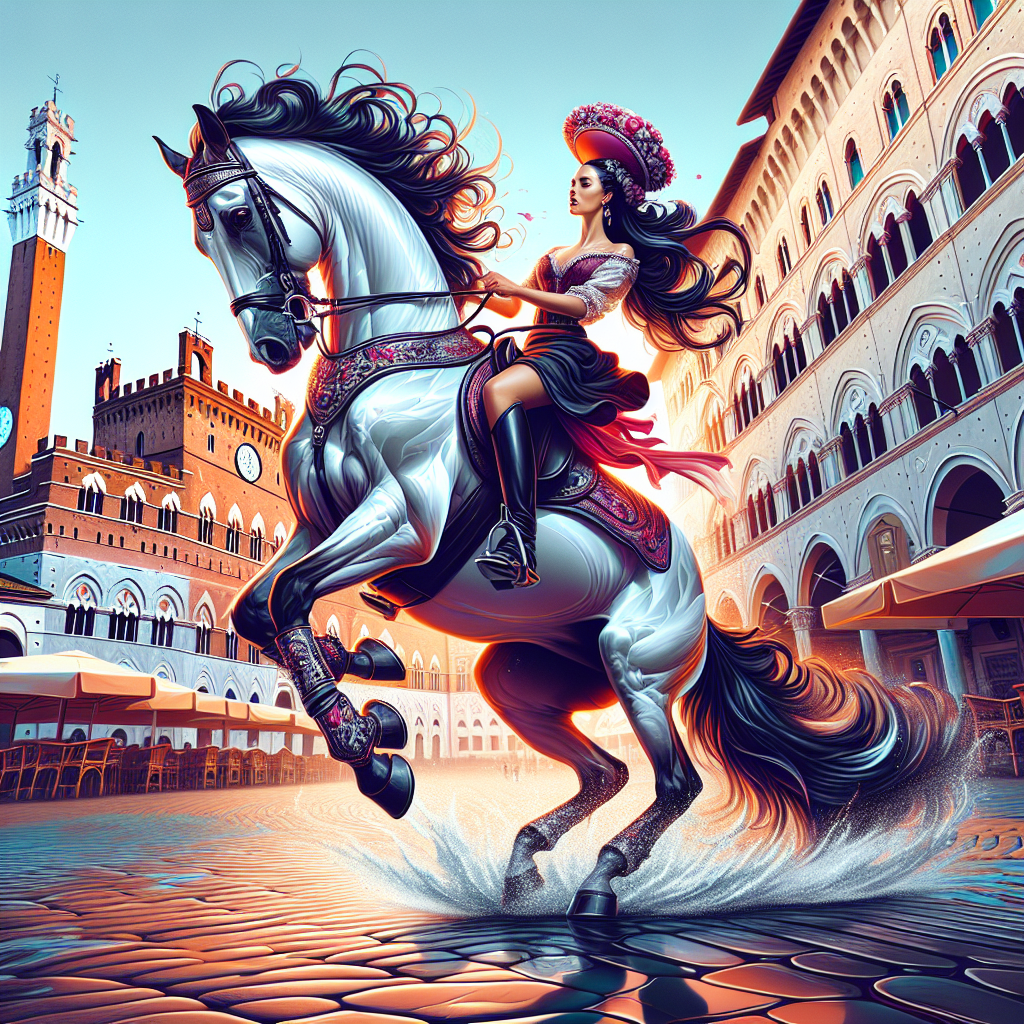 Discover The Captivating Equestrian Experience At Piazza Di Siena- just horse riders