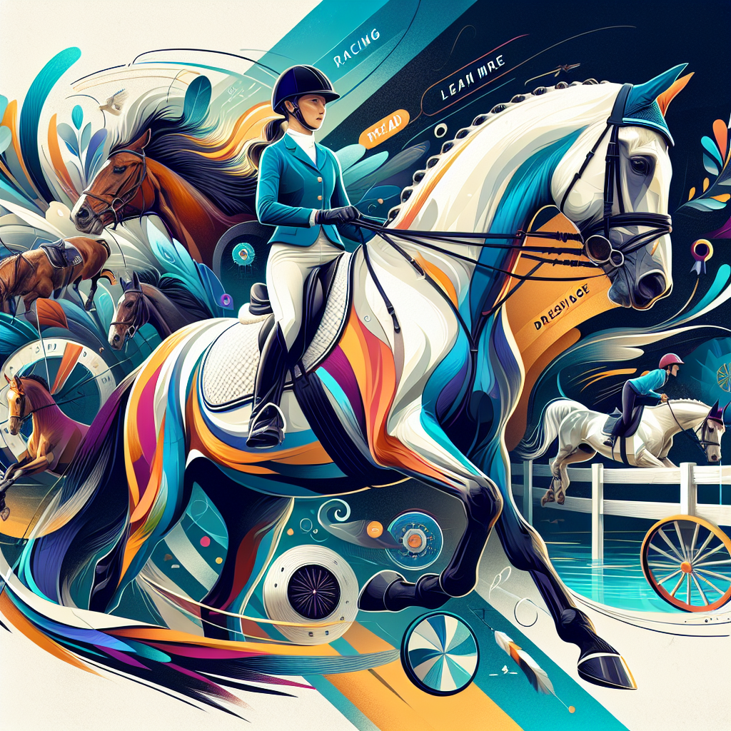 "Unveiling Vanir Kamira's Equestrian Adventure: From Racing Glory to Dressage Stardom with Young Prodigy Emily Dickens"- just horse riders