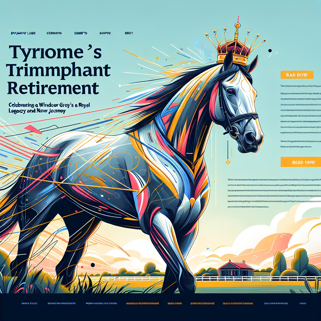 Tyrone's Triumphant Retirement: Celebrating A Windsor Grey's Royal Legacy And New Journey- just horse riders