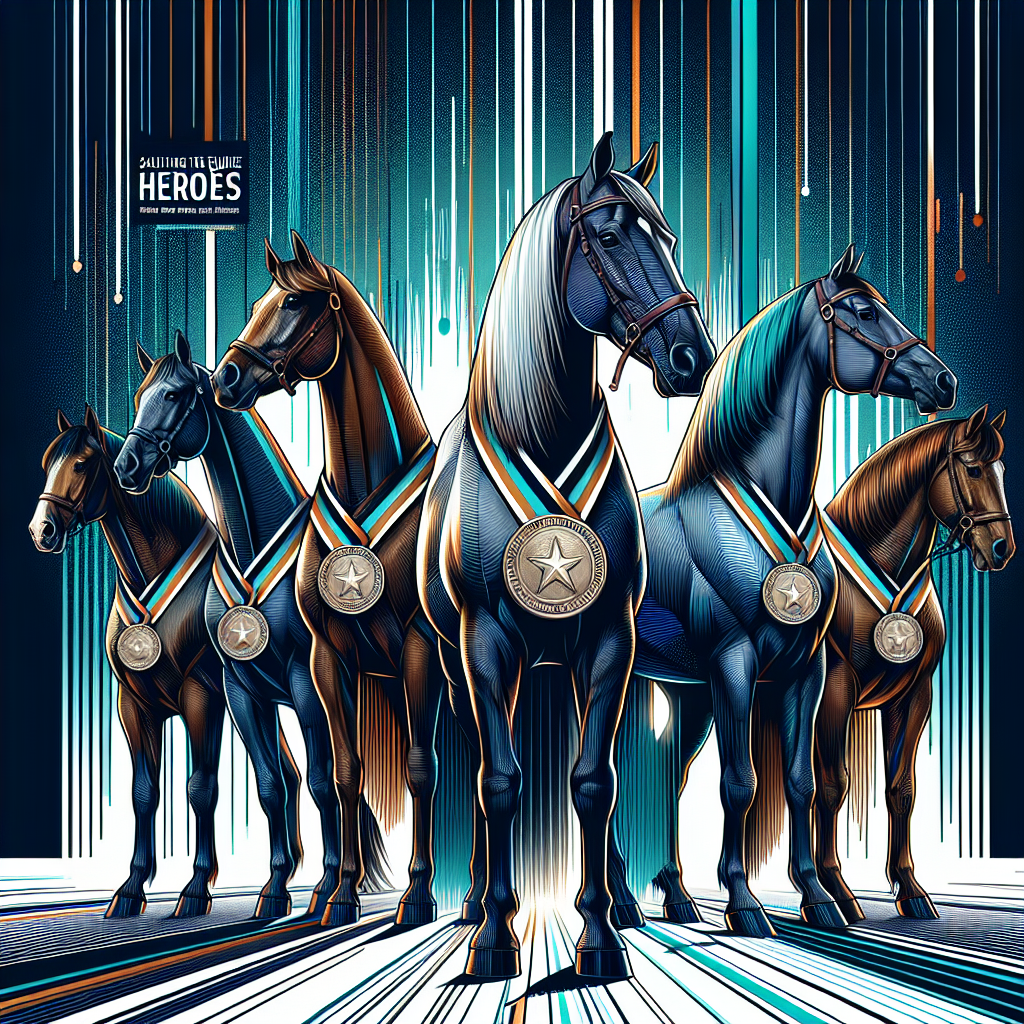 Saluting the Equine Heroes: Spotlight on the 2024 NEF Award Winners and Their Remarkable Contributions- just horse riders