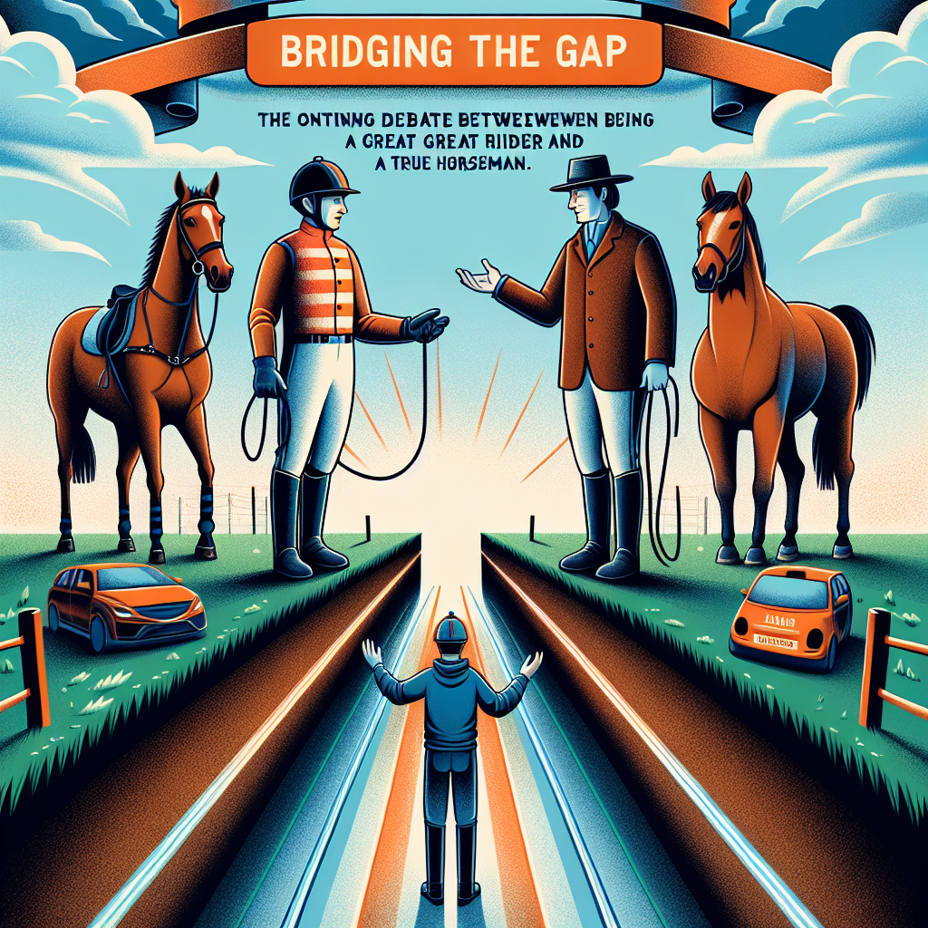 Bridging the Gap: The Ongoing Debate Between Being a Great Rider and a ...