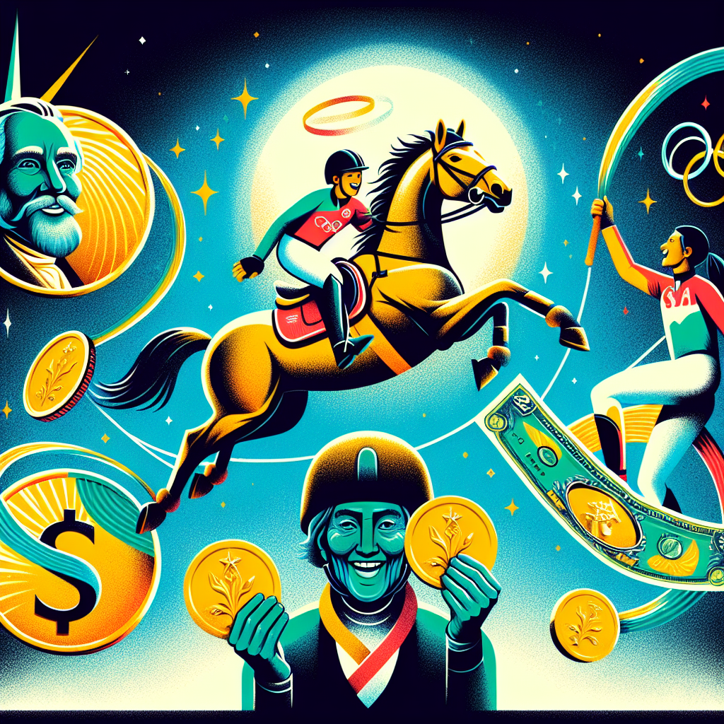 From $20 to Olympic Glory: The Unbelievable Journey of Jewel's Goldstrike and Julio Mendoza Loor- just horse riders