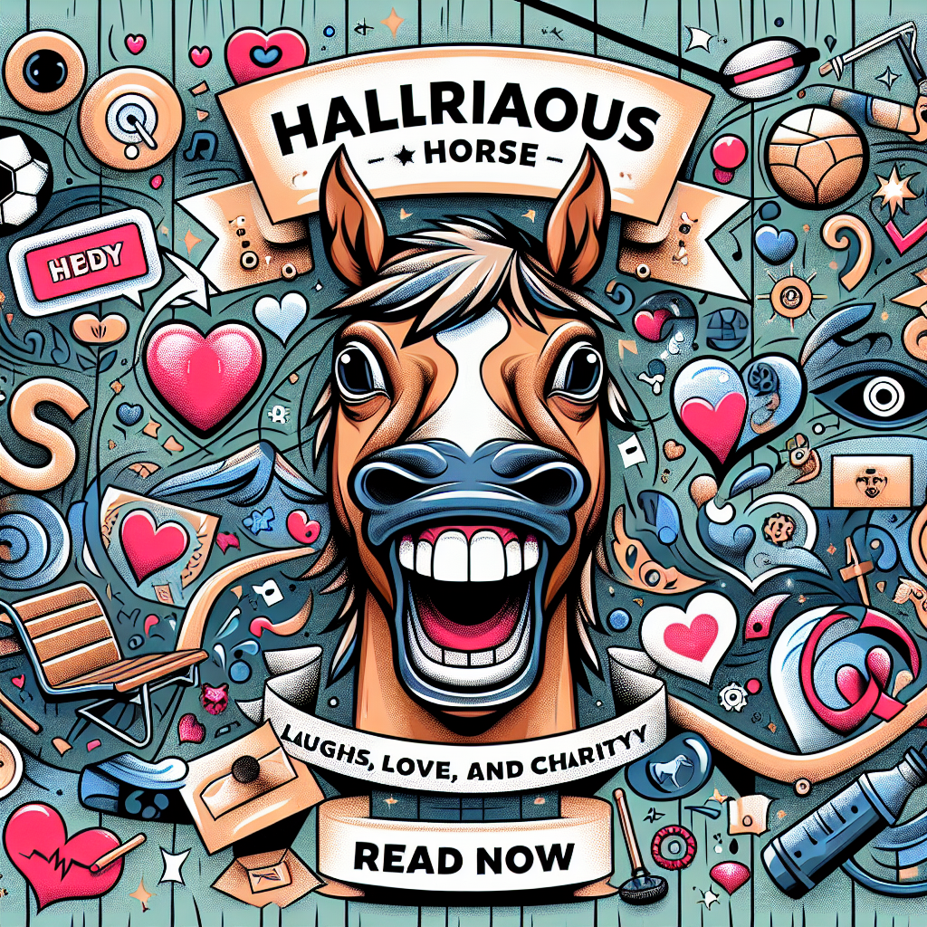 Hovis The Hilarious Horse: Laughs, Love, And Charity In Equestrian Blogging- just horse riders