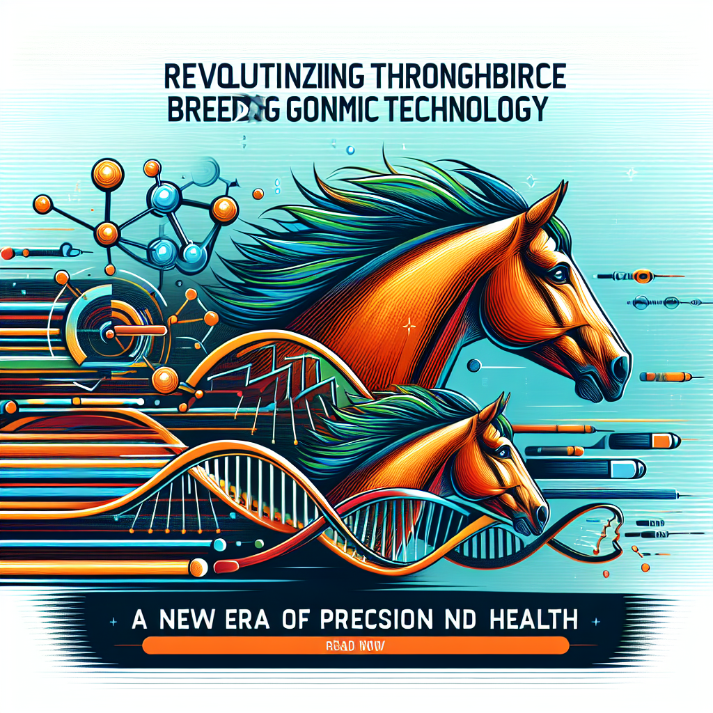 Revolutionizing Thoroughbred Breeding With Genomic Technology: A New Era Of Precision And Health- just horse riders