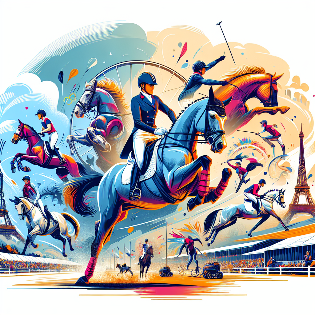 5 Exciting Storylines to Follow During the Paris Olympics Eventing Dressage Day- just horse riders