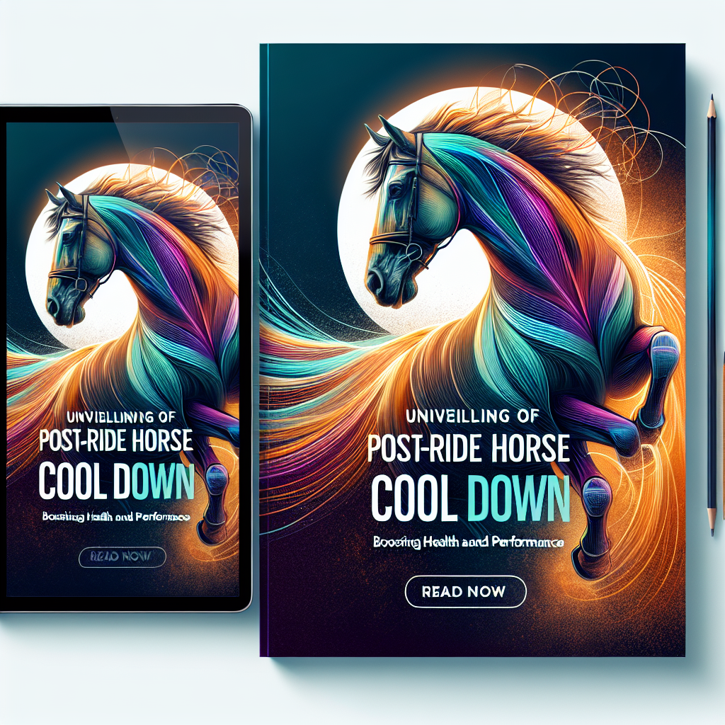 Unveiling the Art of Post-Ride Horse Cool Down: Boosting Horse Health and Performance- just horse riders