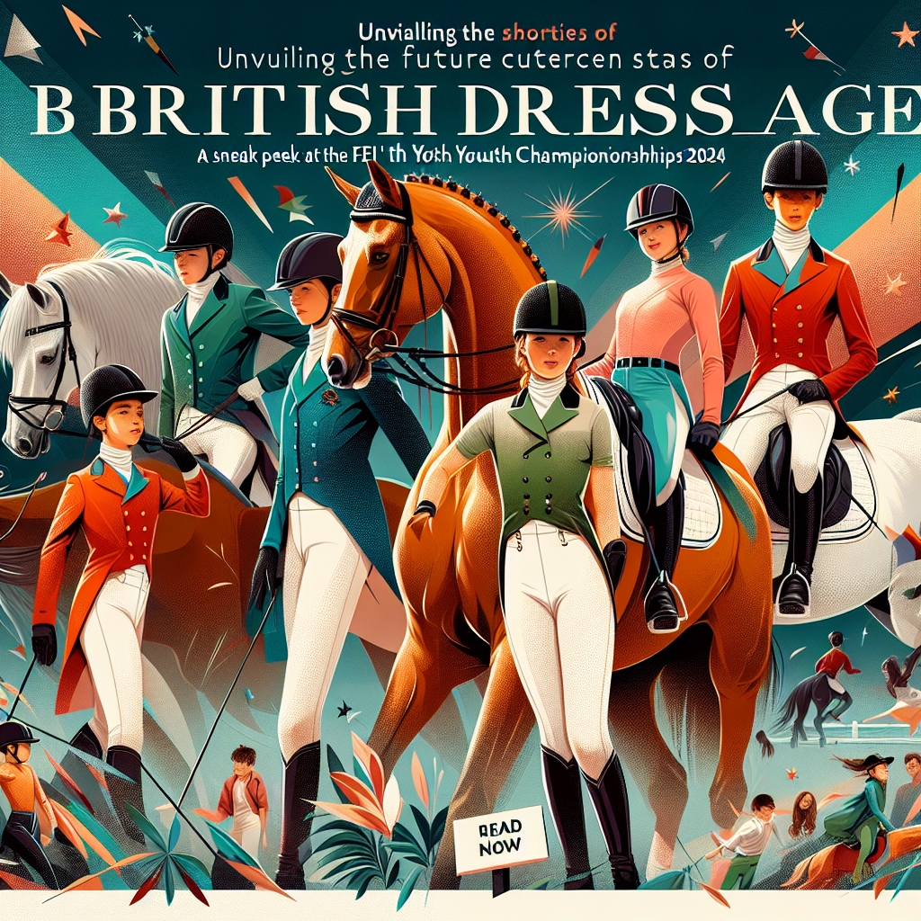 Unveiling the Future Stars of British Dressage: A Sneak Peek at the Shortlist for FEI Youth European Championships 2024- just horse riders