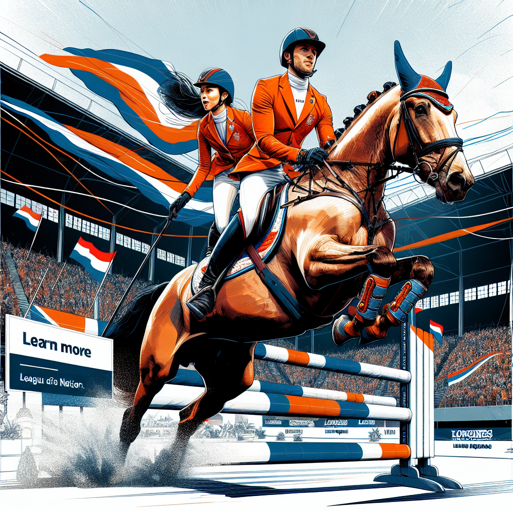 Dutch Equestrian Team's Historic Victory At Longines League Of Nations In Rotterdam- just horse riders