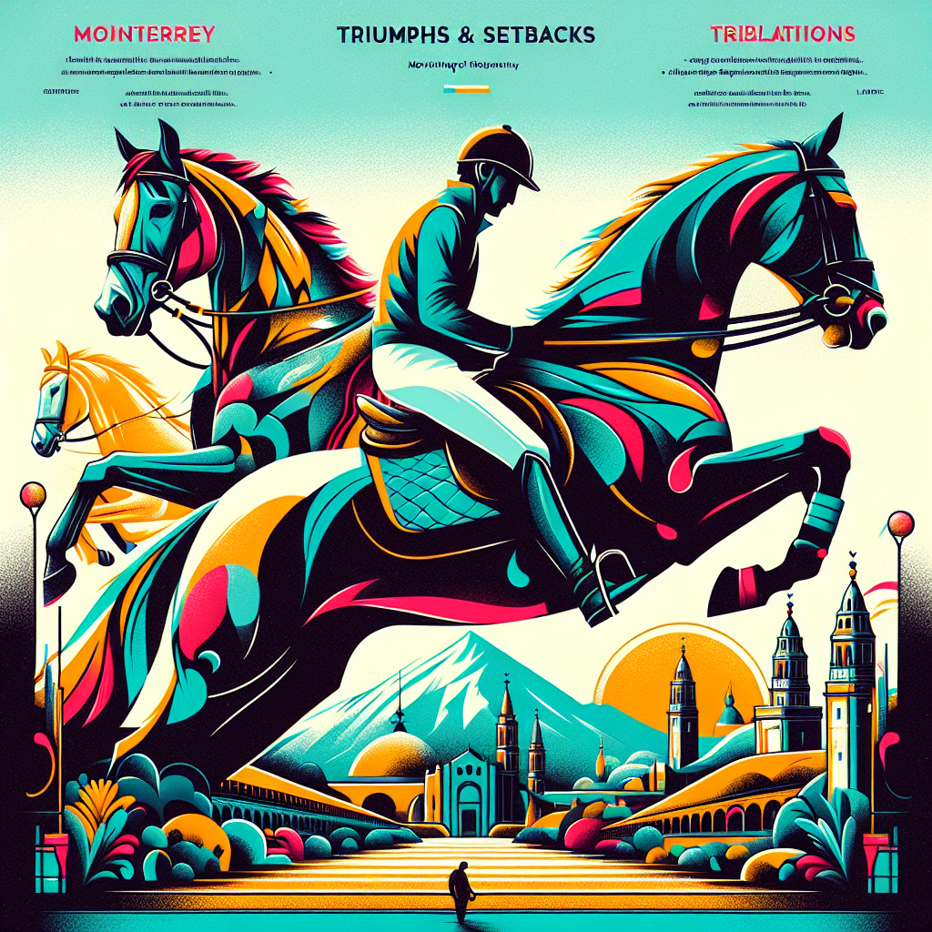 Andres Azcarraga's Equestrian Journey: Triumphs in Monterrey and Setbacks in Paris- just horse riders