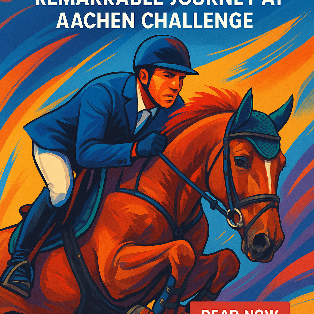 Andre Thieme And DSP Chakaria's Remarkable Journey At Aachen Challenge- just horse riders