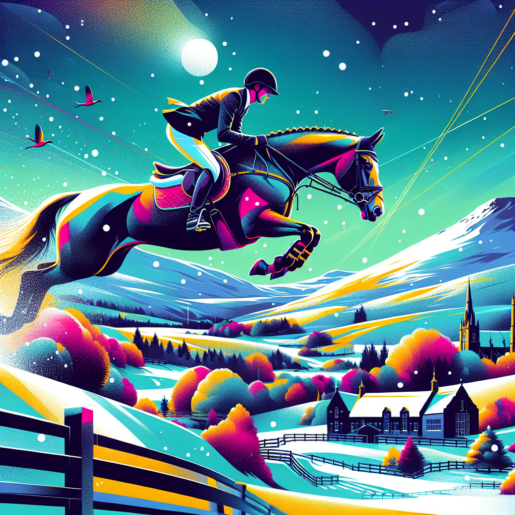 Scotland's Exciting New Winter Equestrian Series Revolutionizes Eventing Sports- just horse riders