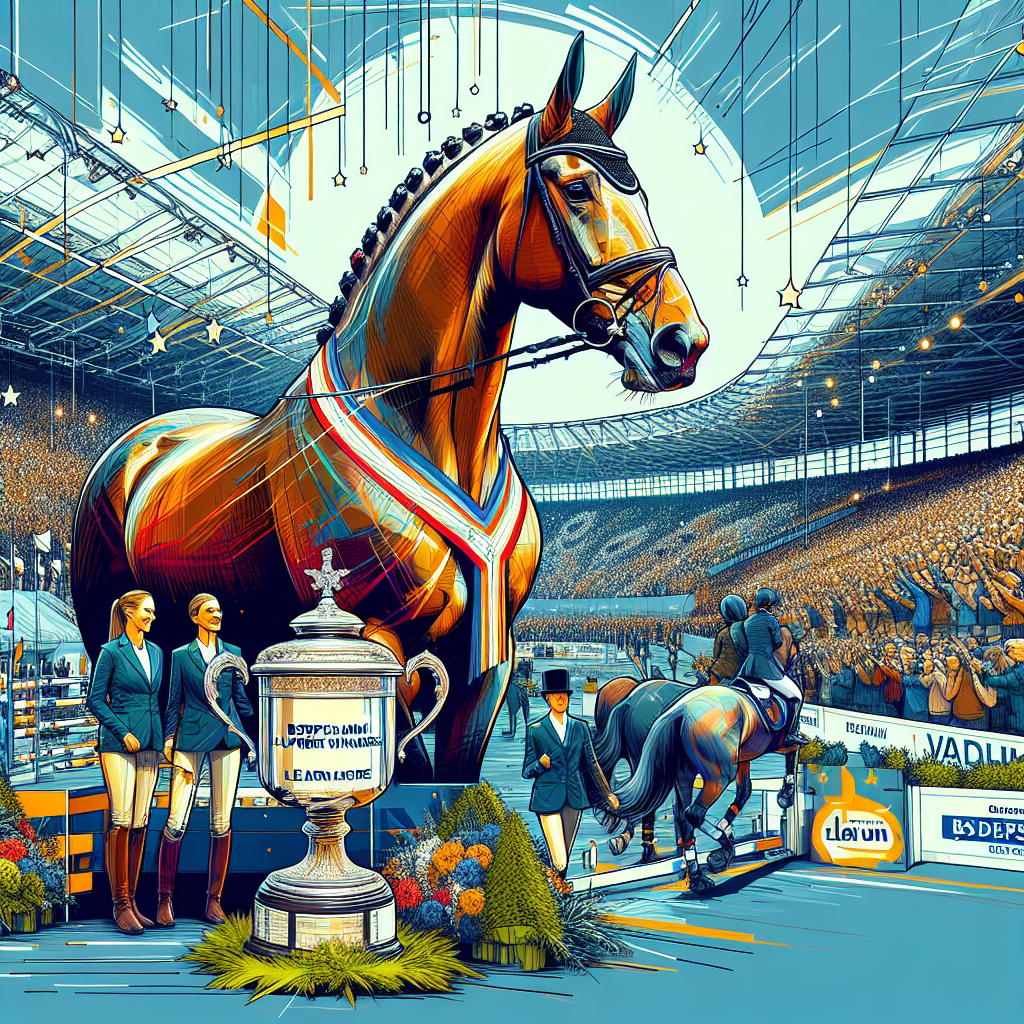 Celebrating The 2024 BSPS M&M Supreme Winners At The London International Horse Show- just horse riders