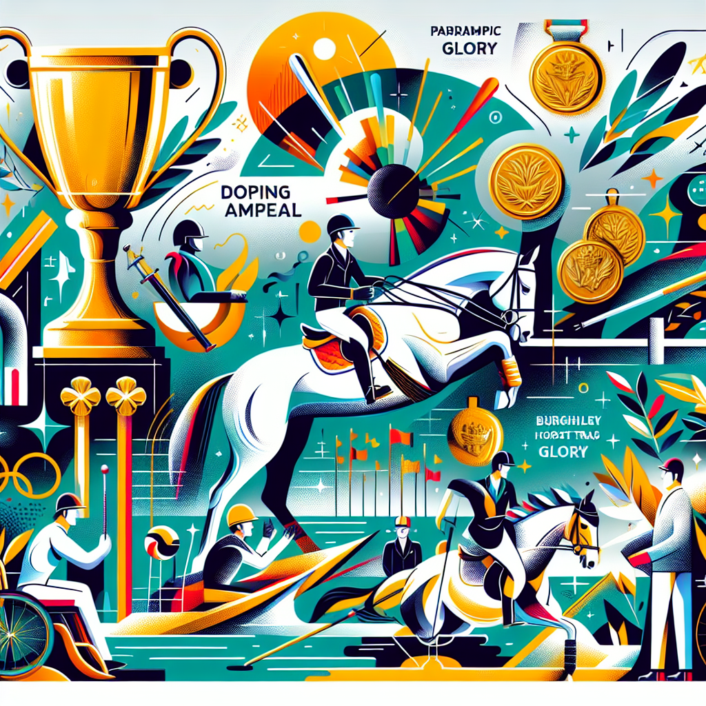 Vittoria Panizzon's Doping Appeal, Paralympic Triumphs, and Burghley Horse Trials: Navigating Equestrian Sports' Highs and Lows- just horse riders