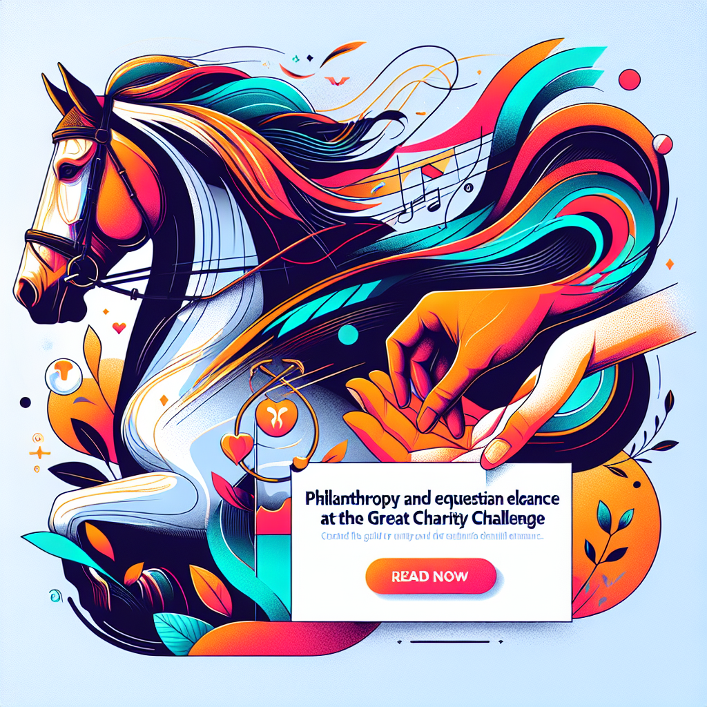 Philanthropy And Equestrian Elegance Unite At The Great Charity Challenge- just horse riders