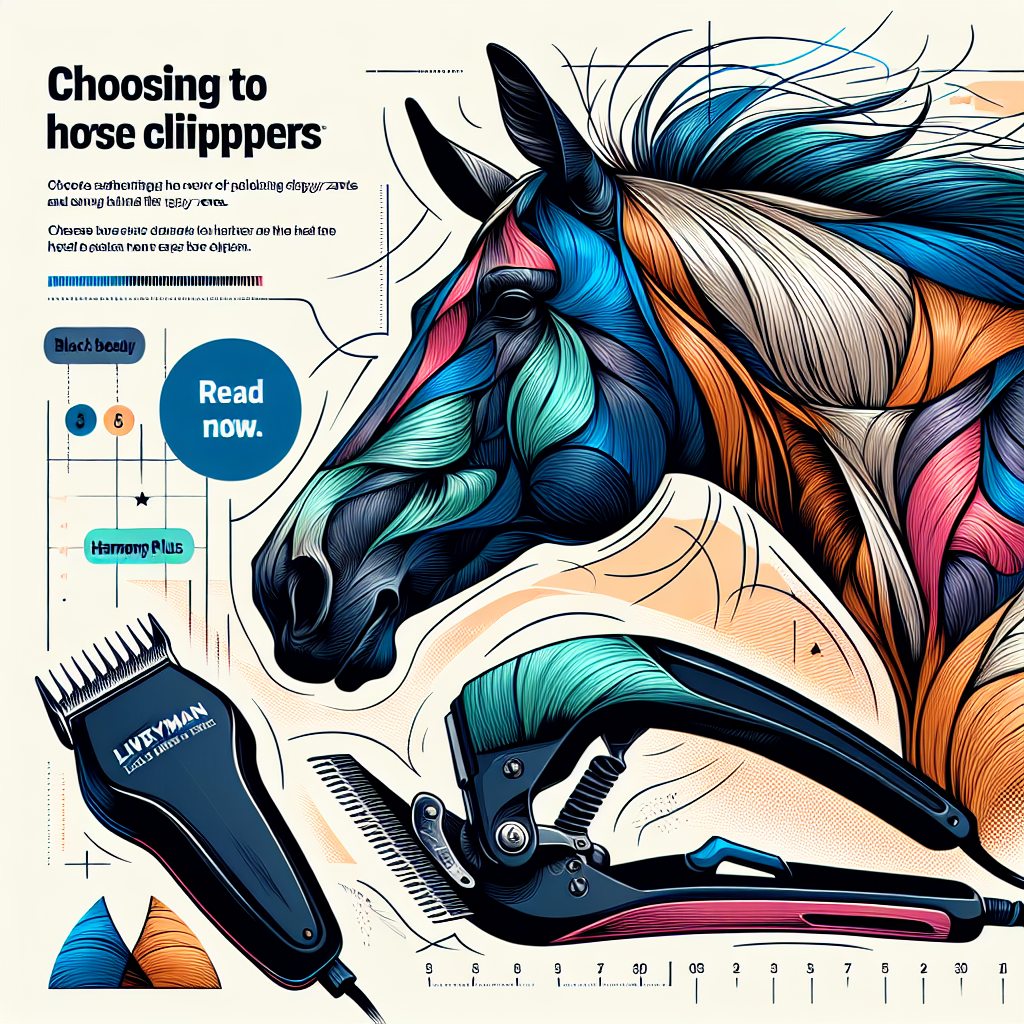 Choosing the Perfect Horse Clippers: Liveryman Black Beauty vs Harmony Plus for Challenging Areas- just horse riders