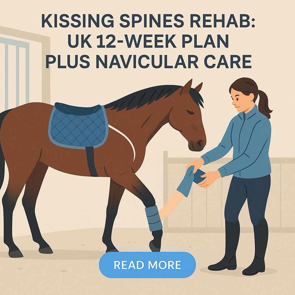 Kissing Spines Rehab: UK 12-Week Plan Plus Navicular Care- just horse riders